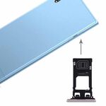 per Sony Xperia XZs (versione SIM singola) Vassoio scheda SIM e micro SD (argento)