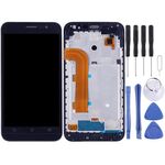 Schermo LCD OEM per ASUS Zenfone Ir ZB500KL X00AD digitalizzatore assemblaggio completo con cornice (nero)