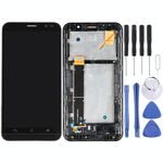 Schermo LCD OEM per ASUS Zenfone Ir TV ZB551KL TD-LTE X013D X013DB Assemblaggio completo con cornice (nero)