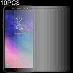 10 Pellicole in vetro temperato 9H 2.5D da 0,26 mm per Galaxy A6 + (2018)