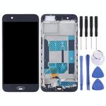 Schermo LCD TFT per OPPO R11 Digitizer Assemblaggio completo con cornice (nero)