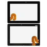 Digitalizzatore touch panel per ASUS Pad MeMO FHD 10 / ME301 / ME302 / ME302C / ME302KL / K005 / 5449N / K00A (nero)