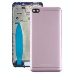 Cover posteriore con obiettivo della fotocamera e tasti laterali per Asus Zenfone 4 Max ZC520KL X00HD (oro rosa)
