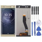 Schermo LCD OEM per Sony Xperia XA2 Ultra con assemblaggio completo di digitalizzatore (oro)
