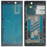 Cornice per cornice LCD alloggiamento anteriore per Sony Xperia L2 (nero)
