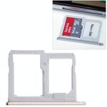 Vassoio per scheda SIM + vassoio per scheda micro SD per LG Q6 / M700 / M700N / G6 Mini (oro)