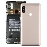 Cover posteriore con obiettivo della fotocamera e tasti laterali per Xiaomi Redmi Note 5 (oro)