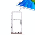 2 vassoio per scheda SIM / vassoio per scheda micro SD per Xiaomi Redmi Note 5 (oro)