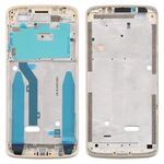 Cornice per cornice LCD alloggiamento anteriore per Motorola Moto E5 (oro)