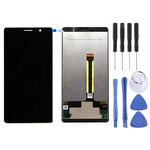 Schermo LCD e digitalizzatore Assemblaggio completo per Nokia 7 Plus / E9 Plus (nero)