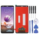 Schermo LCD TFT per LG Stylo 4 / Q Stylo 4 / Q710 / Q710MS / Q710CS Digitizer Assemblaggio completo (Nero)