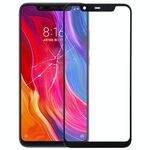Lente in vetro esterno per schermo anteriore per Xiaomi Mi 8 (nero)