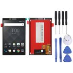Schermo LCD OEM per BlackBerry KEY 2 con assemblaggio completo di digitalizzatore (nero)