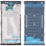 Cornice per cornice LCD alloggiamento anteriore per Sony Xperia XA2 Plus (nero)