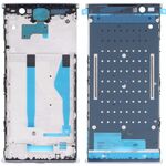 Cornice per cornice LCD alloggiamento anteriore per Sony Xperia XA2 Plus (argento)