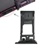 Vassoio scheda SIM1 + Vassoio scheda SIM2 / Micro SD per Sony Xperia XZ (blu)