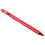 Penna stilo attiva con touch screen capacitivo ricaricabile da 1,5-2,3 mm (rossa)