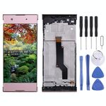 Schermo LCD OEM per Sony Xperia XA1 G3112 G3116 G3121 Digitizer Assemblaggio completo con cornice (rosa)