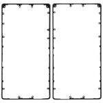 Piastra per cornice centrale per Xiaomi Mi Mix (nero)