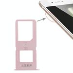 Per Vivo X6S Plus 2 x vassoio per schede SIM (oro rosa)