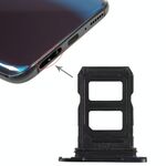 Per OPPO R17 Pro 2 x vassoio per schede SIM (nero)