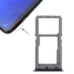 Per Vivo X21 Vassoio per schede SIM + Vassoio per schede SIM/Vassoio per schede Micro SD (nero)