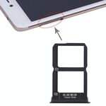 Per Vivo X9 2 x vassoio per scheda SIM (nero)