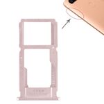 Per OPPO R11s Plus Vassoio per schede SIM + Vassoio per schede SIM / Vassoio per schede Micro SD (oro rosa)