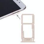 Per OPPO R9sk Vassoio per schede SIM + Vassoio per schede SIM / Vassoio per schede Micro SD (oro)