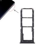 Per Vivo Y97 2 x vassoio per scheda SIM + vassoio per scheda Micro SD (nero)