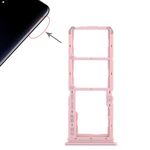Per Vivo Y97 2 x vassoio per scheda SIM + vassoio per scheda Micro SD (oro rosa)