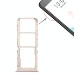 Per OPPO A5 / A3s 2 x vassoio per scheda SIM + vassoio per scheda micro SD (viola)