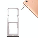 Per OPPO A79 2 x vassoio per scheda SIM + vassoio per scheda micro SD (nero)