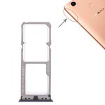 Per OPPO A79 2 x vassoio per scheda SIM + vassoio per scheda Micro SD (blu)