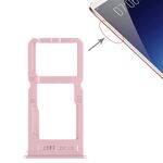 Per Vivo X20 Plus Vassoio scheda SIM + Vassoio scheda SIM / Vassoio scheda micro SD (oro rosa)