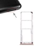 2 x vassoio per scheda SIM + vassoio per scheda micro SD per Xiaomi Redmi 6 Pro (oro)