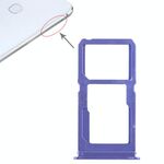 Per Vivo X21i Vassoio per schede SIM + Vassoio per schede SIM/Vassoio per schede Micro SD (blu)