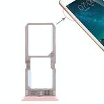 Per Vivo Y67 Vassoio scheda SIM + Vassoio scheda SIM / Vassoio scheda micro SD (oro rosa)