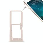 Per Vivo V3Max Vassoio scheda SIM + Vassoio scheda SIM / Vassoio scheda micro SD (oro)
