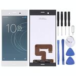 Schermo LCD OEM per Sony Xperia XZ1 con assemblaggio completo di digitalizzatore (argento)
