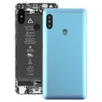 Cover posteriore con obiettivo della fotocamera e tasti laterali per Xiaomi Redmi Note 5 (blu)