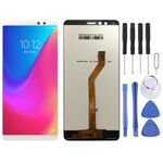 Schermo LCD OEM per Lenovo K5 Pro con digitalizzatore assemblaggio completo (bianco)