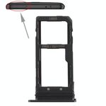 Vassoio scheda SIM + vassoio scheda SIM / vassoio scheda micro SD per HTC U11 + (nero) SP9844B