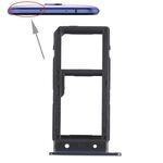 Vassoio scheda SIM + vassoio scheda micro SD per HTC U Play (nero)