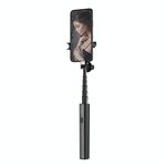 CYKE P9 Bastone per selfie Bluetooth universale estensibile nascosto in un pezzo (nero)