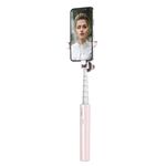 CYKE P9 Bastone per selfie Bluetooth universale estensibile nascosto in un pezzo (rosa)