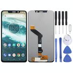 Schermo LCD TFT per Motorola One (P30 Play) con assemblaggio completo di digitalizzatore (nero)