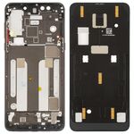 Per Xiaomi Mi Mix 3 Cornice con cornice centrale con tasti laterali (nero)