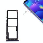 Vassoio scheda SIM + vassoio scheda SIM + vassoio scheda micro SD per Xiaomi Mi Play (blu)