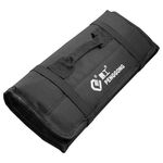 Borsa porta attrezzi portatile multifunzionale Oxford impermeabile da trasporto pieghevole (nera)